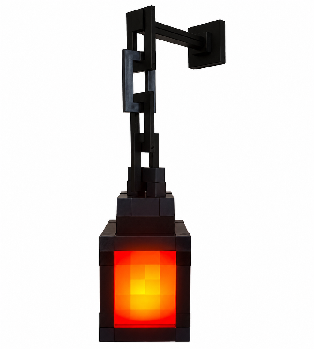 Minecraft Night Light - 16-Color Wall-Mounted Ambient Night Light Strip