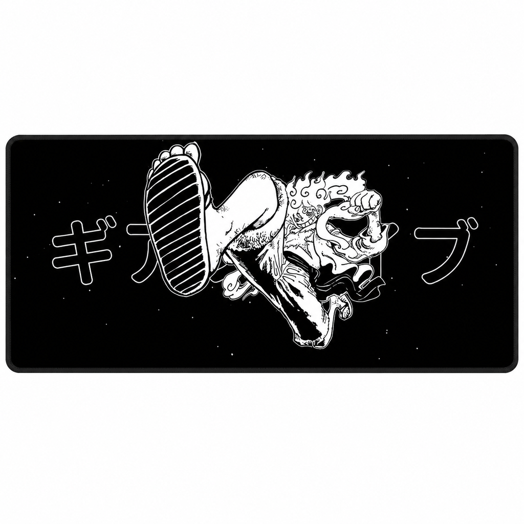 A Large Electronic Gear 5 Luffy Gaming Mouse Pad [LIMITED]