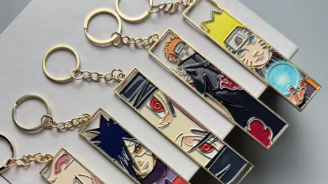 Anime Metal Hollow Out Keychains [MUST BUY 2]
