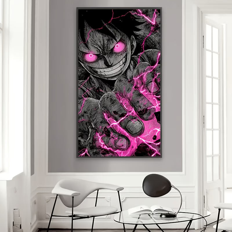 Popular Luffy Canvas Decorative Painting High-Definition [DEAL]