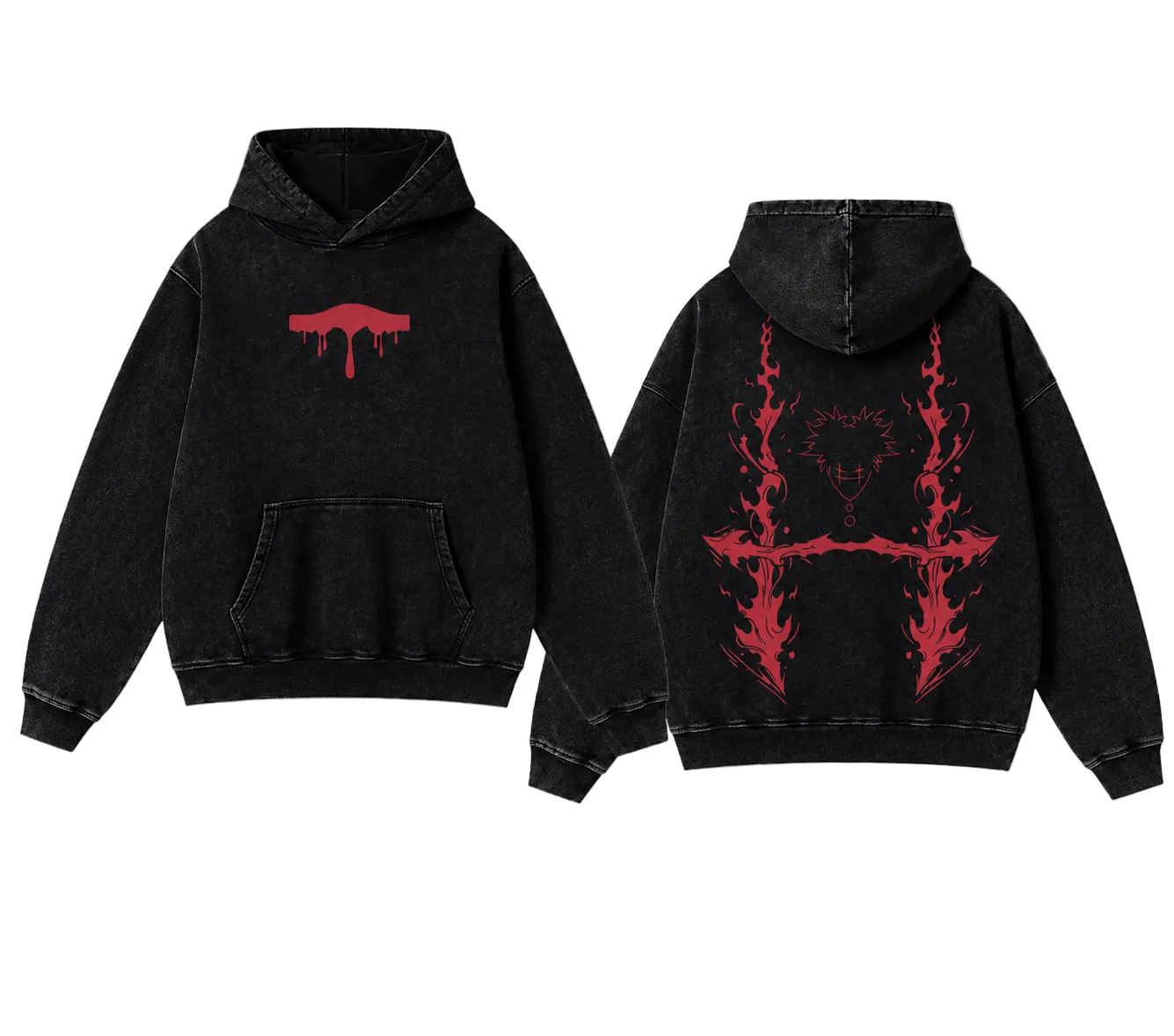 Choso Hoodie | Dark Artistic Aesthetics Double-sided