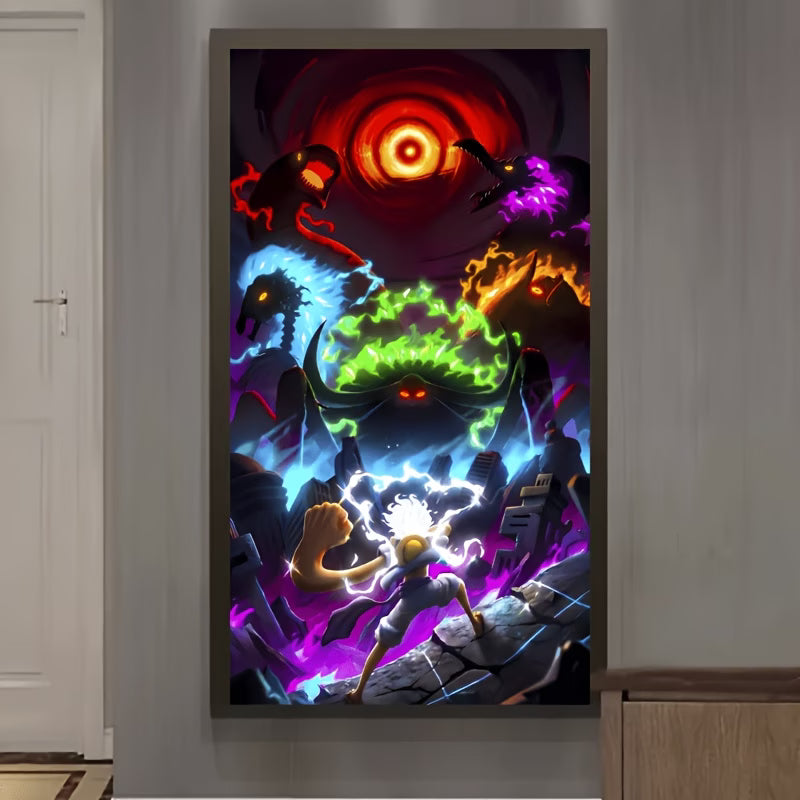 Popular G5 Luffy Canvas Decorative Painting High-Definition [DEAL]