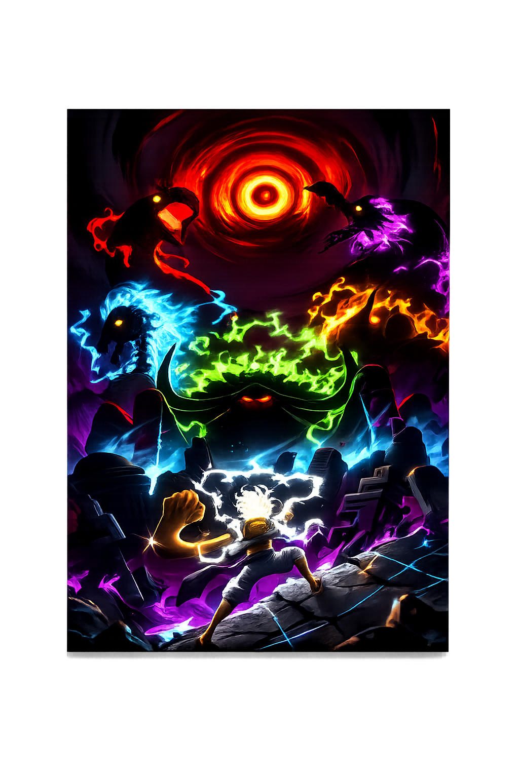 Popular G5 Luffy Canvas Decorative Painting High-Definition [DEAL]
